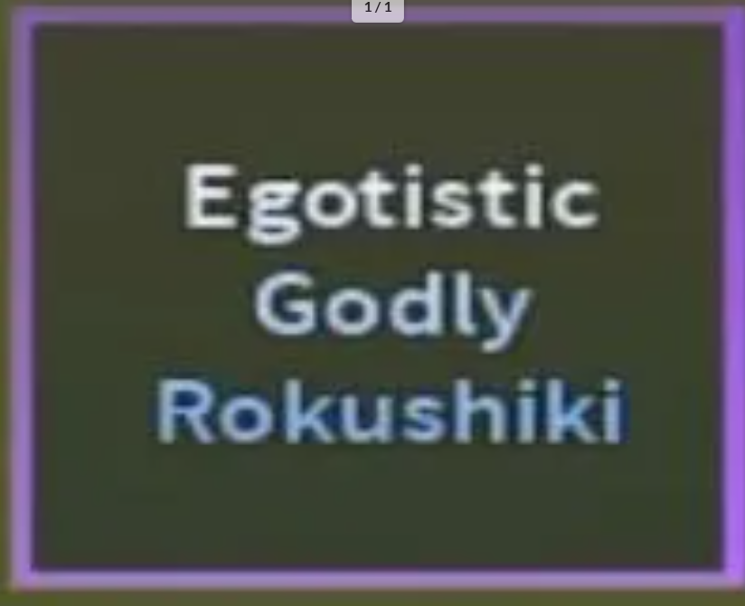 Egotistic Godly Rokushiki | Hexed Godly Rokushiki - A Universal Time (AUT)