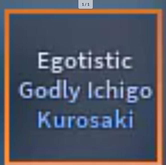 Egotistic Godly Ichigo Kurosaki | Hexed Godly Vergil - A Universal Time (AUT)