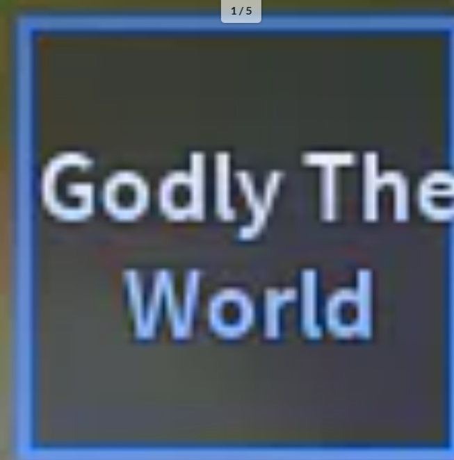 x1 Godly AUT | The World, Dragon Knight, The Vessel - A Universal Time (AUT)