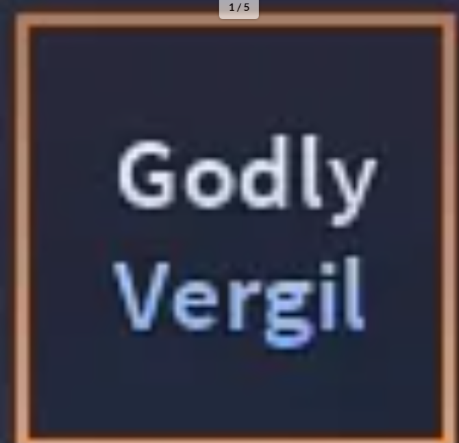 x1 Godly AUT | Vergil, Anshen, Asgore, Chrono Warden, Cid Kagenou - A Universal Time (AUT)