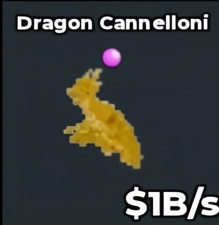 BS15268 Dragon Canelloni Bubblegum Traits Gold 1B/s