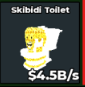 Divine Skibidi Toilet 4.5B/s