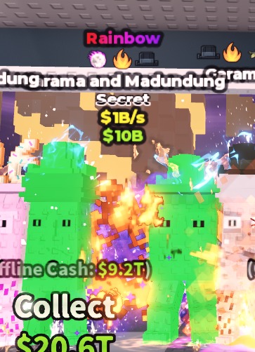 FAST RESPONSE | Rainbow Garama and Madundung $1B/s ( 3 Traits ) | 1000% SAFE 🔒 #5310