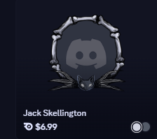 Jack skellington | Avatar |  6.99$