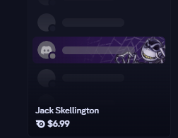 Jack skellington |  Nameplate  | 6.99$