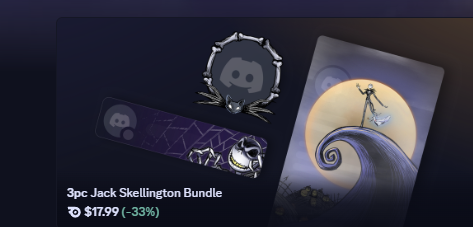 Jack skellington bundle | 17.99$