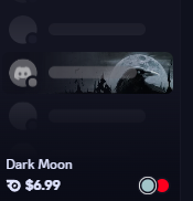 DARKMOON  | NAMEPLATE