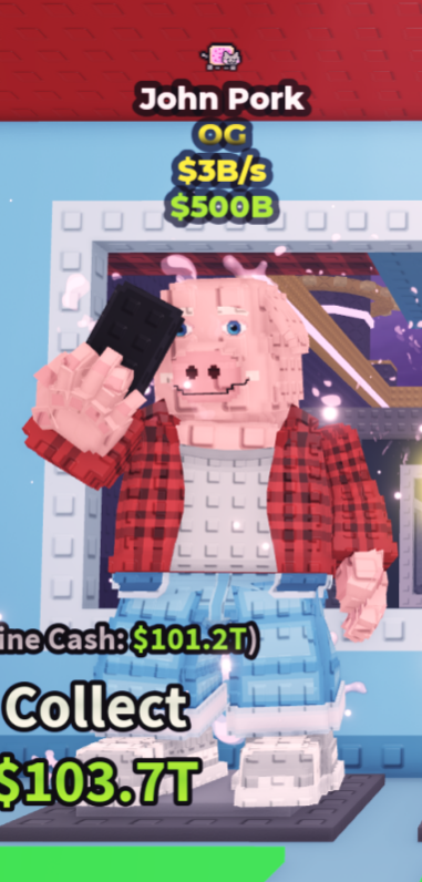 John Pork 3B/s nyan trait