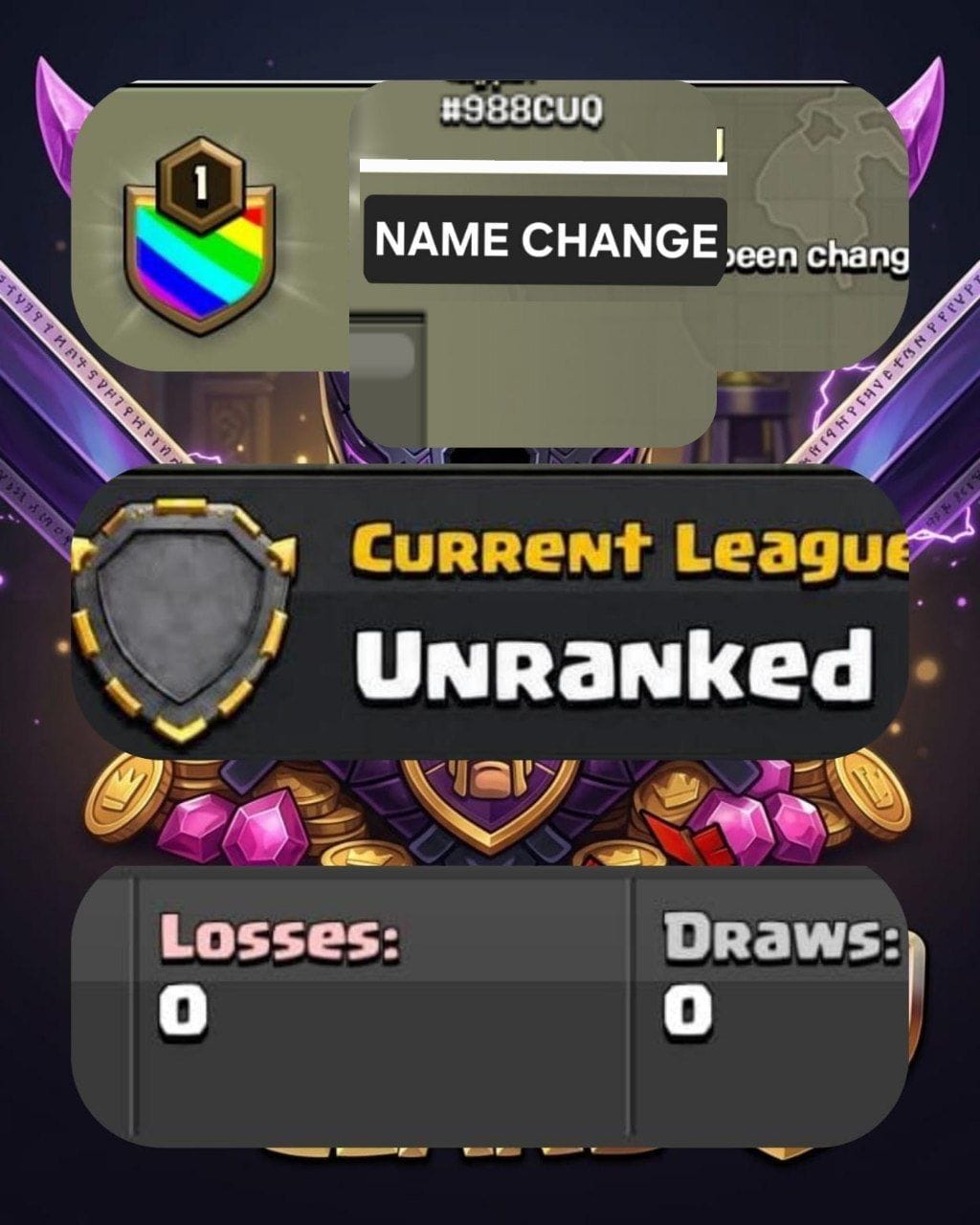 Rare 6 digit tag name change clan || unranked no war played