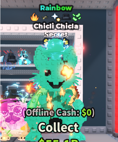 RAINBOW CHICLI CHICLA 1.3B/S (MONEY + 4 TRAITS) – STEAL A BRAINROT – FAST DELIVERY & TRUSTED #G4VR7M