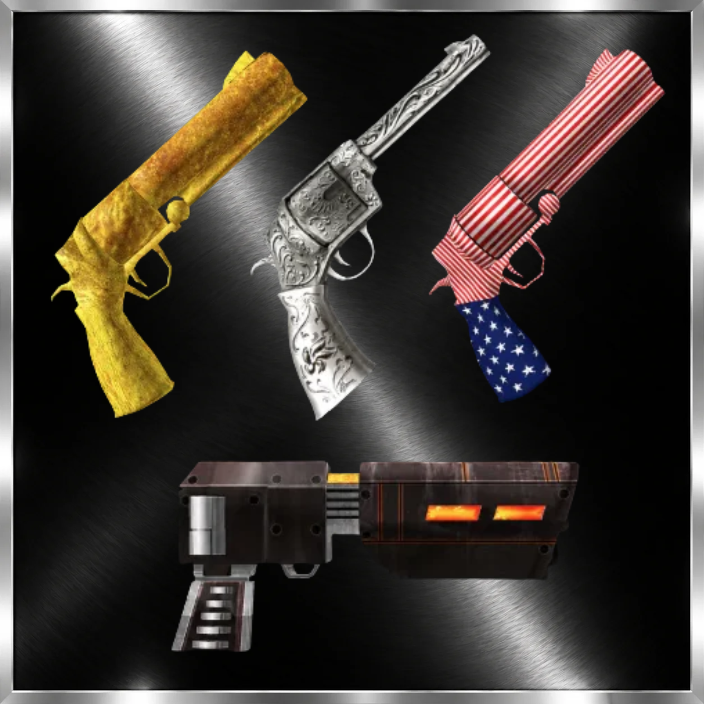 Vintage Gun Set