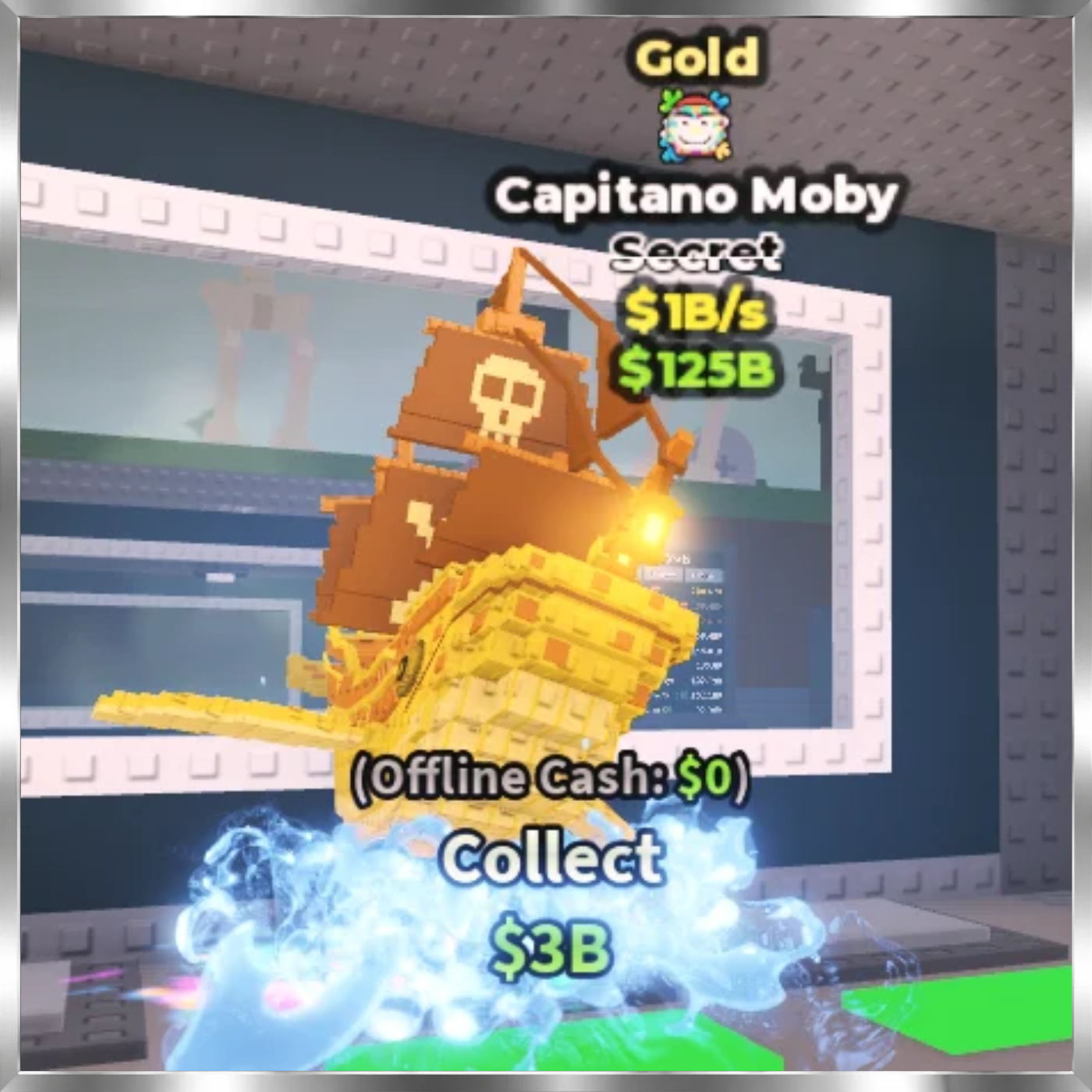 Gold Capitano Moby 1B/s