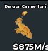 BS15357 Dragon Cannelloni 875M/s