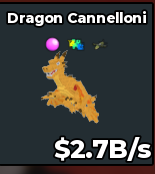 Dragon Cannelloni 2.7b/s Good Trait🎃 Instant Delivery