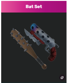 BAT SET (BAT + MAKESHIFT) - MURDER MYSTERY 2 - FAST DELIVERY & TRUSTED