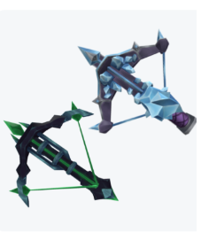 BOW SET (HARVESTER + ICEPIERCER) - MURDER MYSTERY 2 - FAST DELIVERY & TRUSTED
