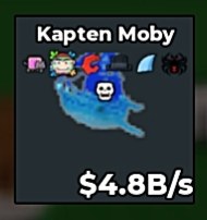 BS15392 Capitano Moby Crazy Trait Diamond 4.8B/s