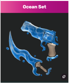 OCEAN SET (OCEAN + WAVES) - MURDER MYSTERY 2 - FAST DELIVERY & TRUSTED