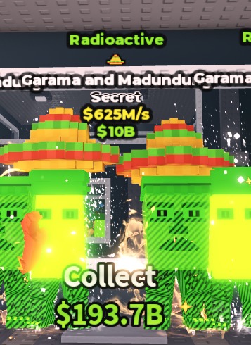 FAST RESPONSE | Radioactive Garama and Madundung $625M/s ( Sombrero Trait ) | 1000% SAFE 🔒 #5334