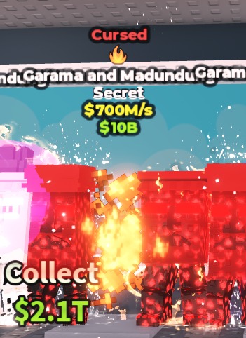 FAST RESPONSE | Cursed Garama and Madundung $700M/s ( Fire Trait ) | 1000% SAFE 🔒 #5346