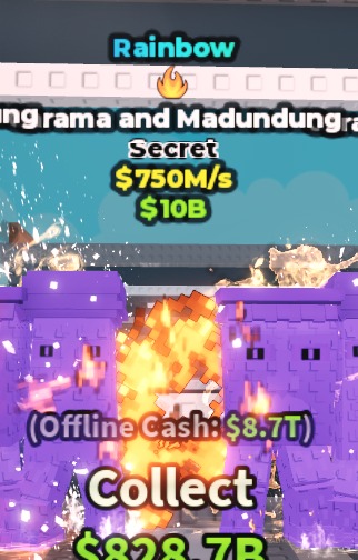FAST RESPONSE | Rainbow Garama and Madundung $750M/s ( Fire Trait ) | 1000% SAFE 🔒 #5355