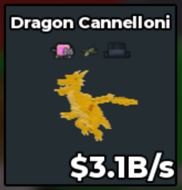 DRAGON CANNELLONI GOLD 3.1B/S