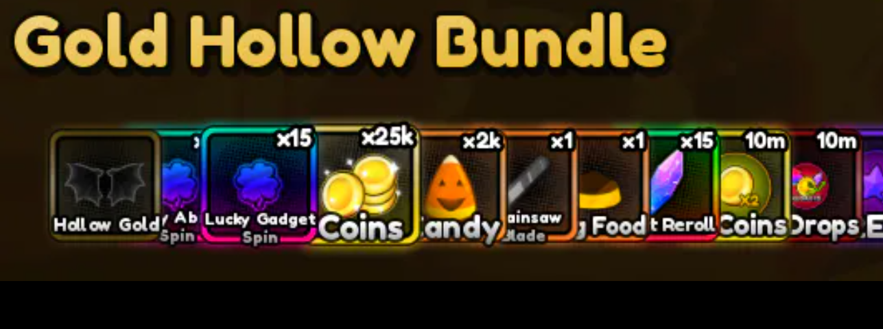 Anime Apocalypse>Gold Hollow Bundle