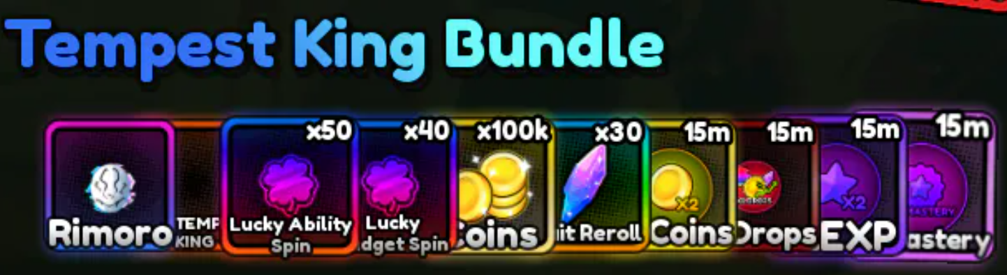 Anime Apocalypse>Tempest King Bundle