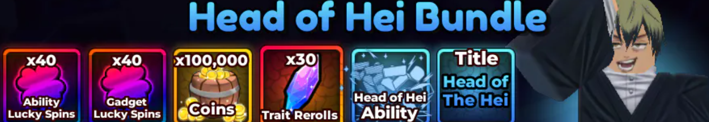 Anime Apocalypse>Head of Hei Bundle