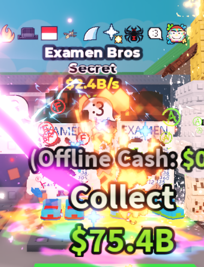 EXAMEN BROS 2.4B/S (INDO + SPIDER + TRAITS) – STEAL A BRAINROT – FAST DELIVERY & TRUSTED #N3QW6M