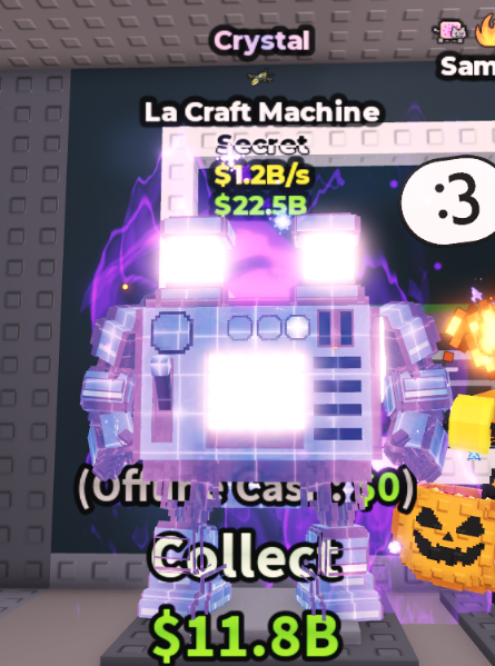 CRYSTAL LA CRAFT MACHINE 1.2B/S (NUCLEAR) – STEAL A BRAINROT – FAST DELIVERY & TRUSTED #L7TZ5P