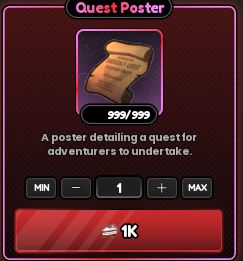 Quest Poster 🔥