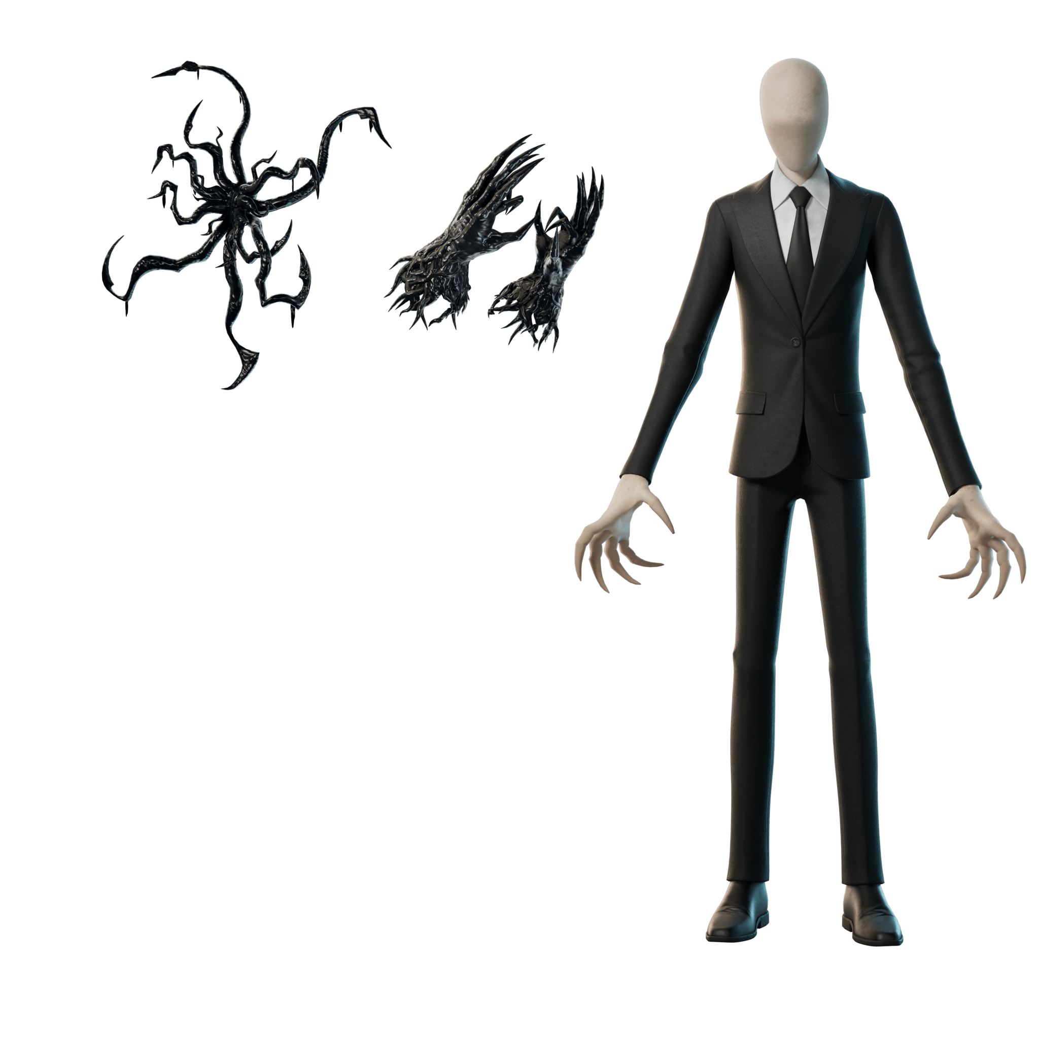 Fortnite Gifting: The Slender Man Bundle (2000 V-Bucks) | READ DESCRIPTION