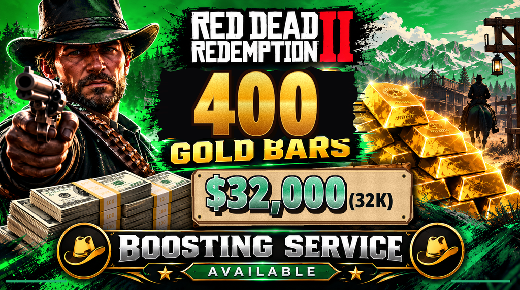 ⚡PS5 Red Dead Redemption 2 | 400 Gold Bars & $32K Cash Package