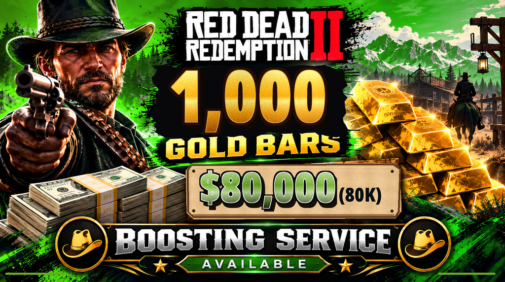 💰 PS5 Red Dead Redemption 2 | 1000 Gold Bars & $80K Cash Boost
