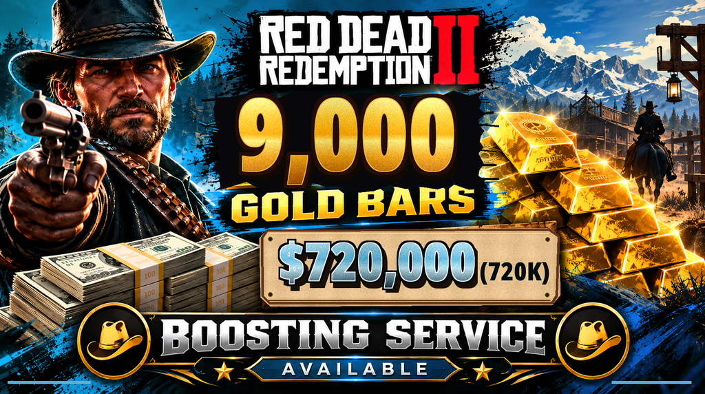 💰 PS5 Red Dead Online 9000 Gold Bars | $720,000 Cash Boosting Customer Service