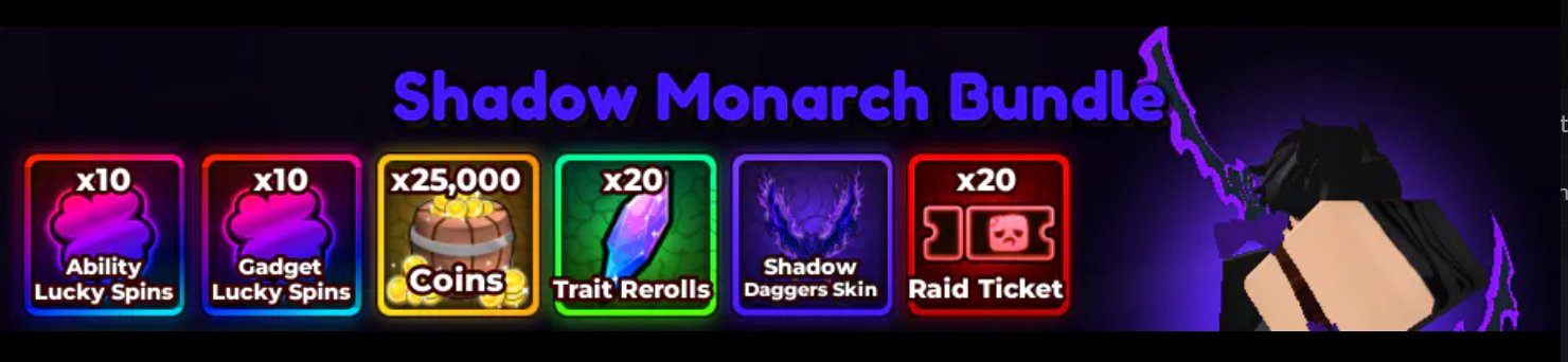 Anime Apocalypse>Shadow Monarch Bundle