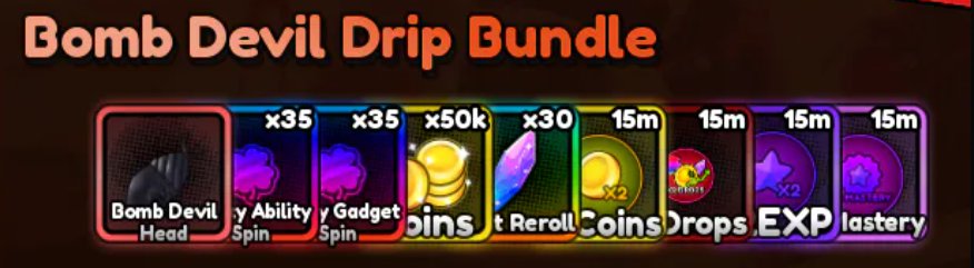 Anime Apocalypse>Bomb Devil Drip Bundle