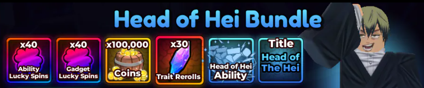 Anime Apocalypse>Head of Hei Bundle
