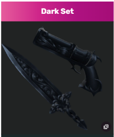 DARK SET (DARKSHOT + DARKSWORD) - MURDER MYSTERY 2 - FAST DELIVERY & TRUSTED