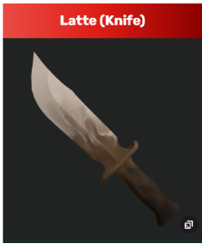 LATTE KINFE - MURDER MYSTERY 2 - FAST DELIVERY & TRUSTED