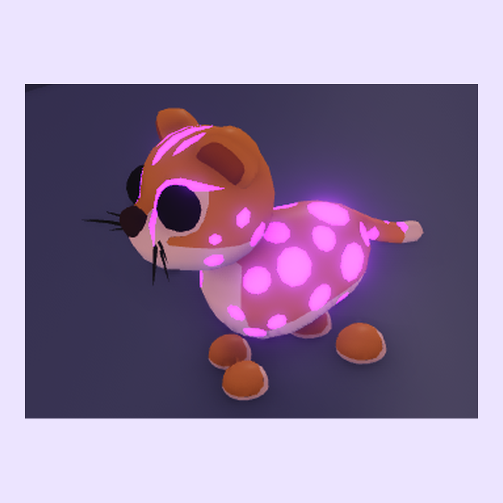 Mega Neon Ride Cheetah | Adopt Me | Fast Delivery