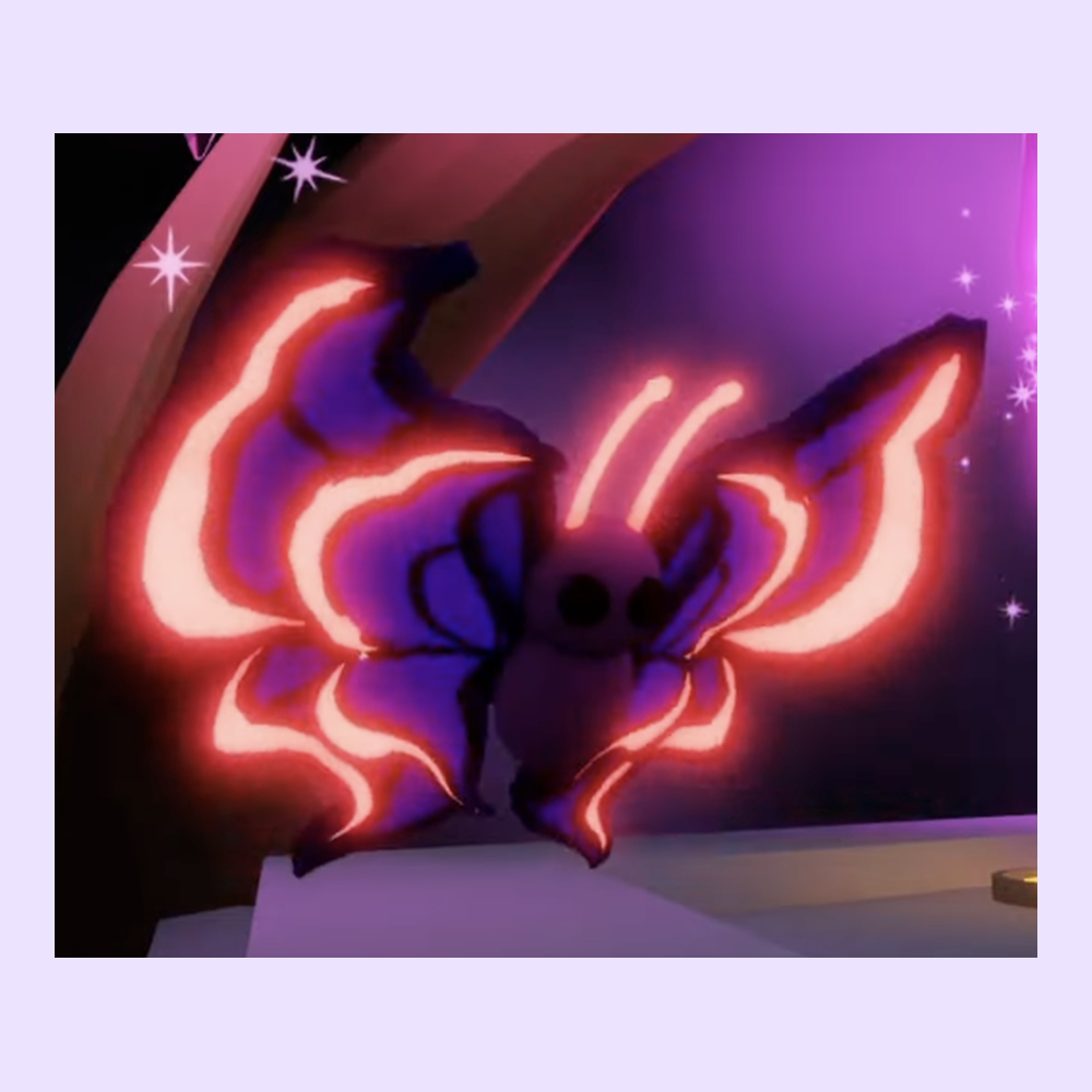 Mega Neon Ride Violet Butterfly | Adopt Me | Fast Delivery