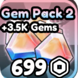 🔴🔴 Gem Pack 2 (+3.5K Gems)🔴🔴699R