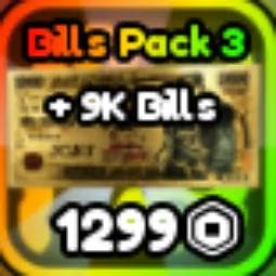 🔴🔴Bills Pack 3（+9k Bills）🔴🔴1299R