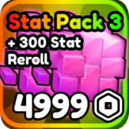 🔴🔴Stat Pack 3 (+300 stat Reroll🔴🔴4999R