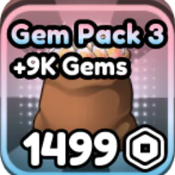 🔴🔴 Gem Pack 3 (+9K Gems)🔴🔴1499R