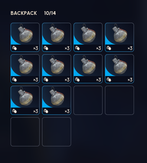 30 Heavy Fuze Grenade