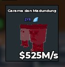 BS15448 Garama and Madundung Bloodrot 525M/s