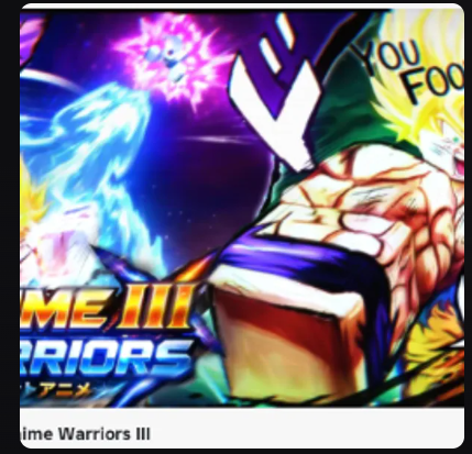 Anime Warriors IIl /Anime Warriors 3 - Shiny hunter [699R]